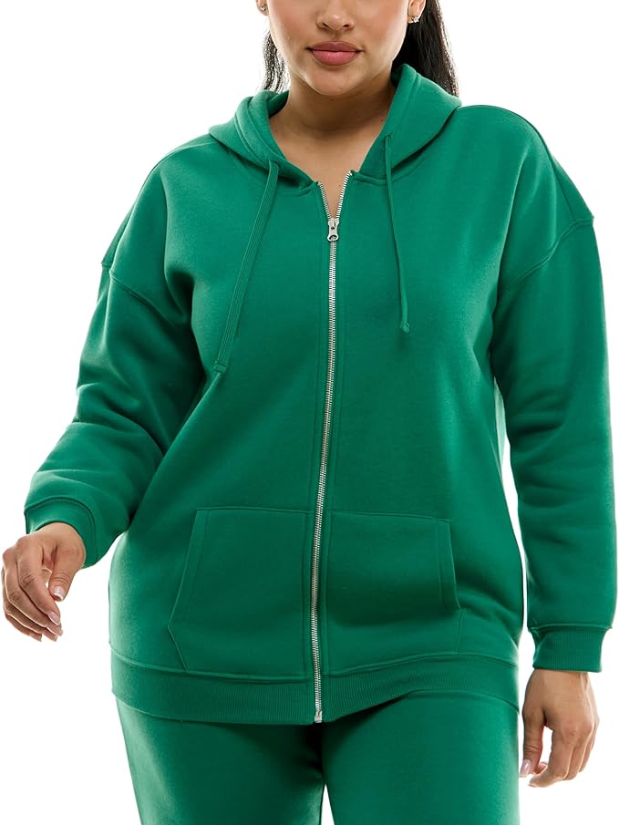 Oversized Zip-up Hoodie